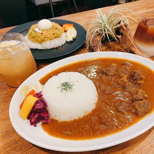 COB beef curry.chicken keema curry