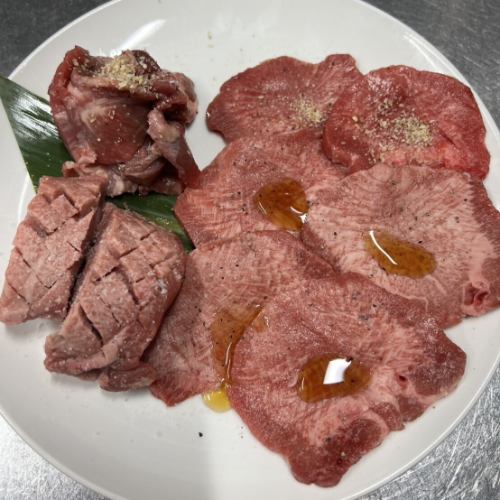 Beef tongue platter