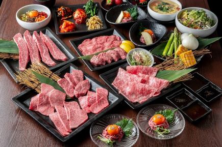 [Extreme Course] A luxurious selection of Yukhoe and rare cuts, plus 2 hours of all-you-can-drink for +1580 yen (+1980 yen)