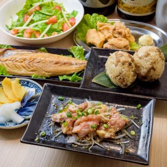 【3時間飲み放題付き】五反田の香り◆冠地鶏のタタキ、サバの燻製焼き等、名物料理を気軽に！