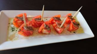 Andalusian style tomato and anchovy