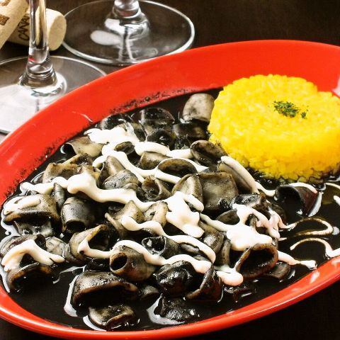 Tinta (small squid stewed in ink)