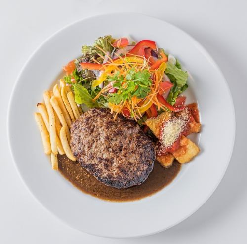 こだわりハンバーグプレート　150g