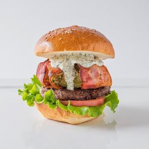 아보카도 & 모짜렐라 치즈버거