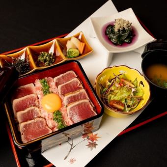【ランチ限定】天然本鮪のお重御前