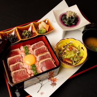 【ランチ限定】天然本鮪のお重御前