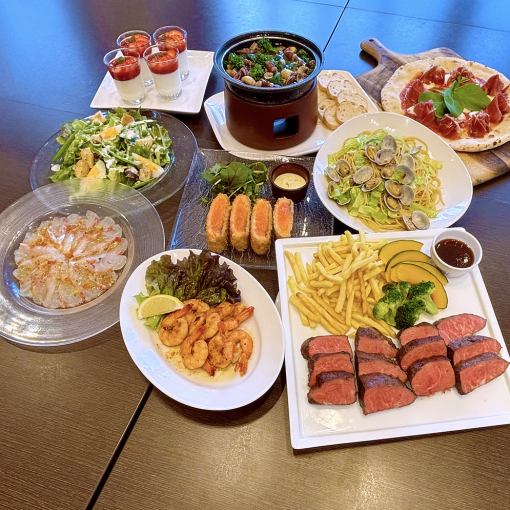 【ディナー】歓送迎会にオススメ!〈全10品〉6600円コース【03/01から04/30まで】