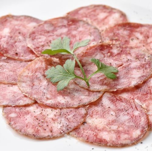 Spanish Iberian pork salami