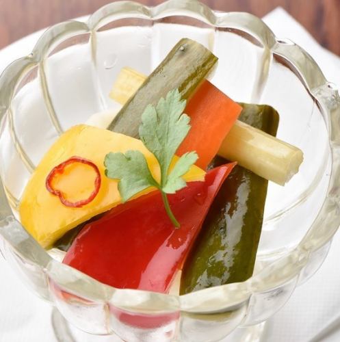 Western-style vegetable pickles