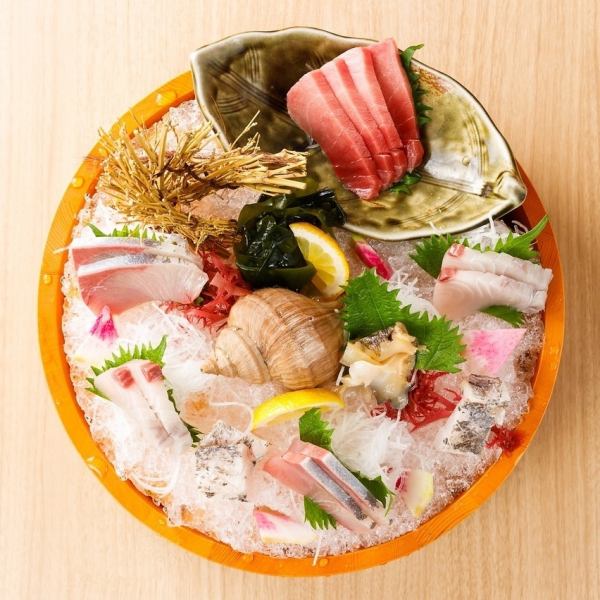 【市場直送新鮮お刺身】鮮魚を使用した贅沢な海鮮料理をご用意！！