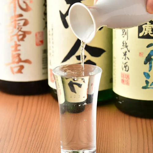 日本酒にこだわる！全国各地より選りすぐりの地酒