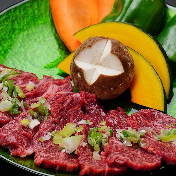 鹿児島県産黒毛和牛を使用！