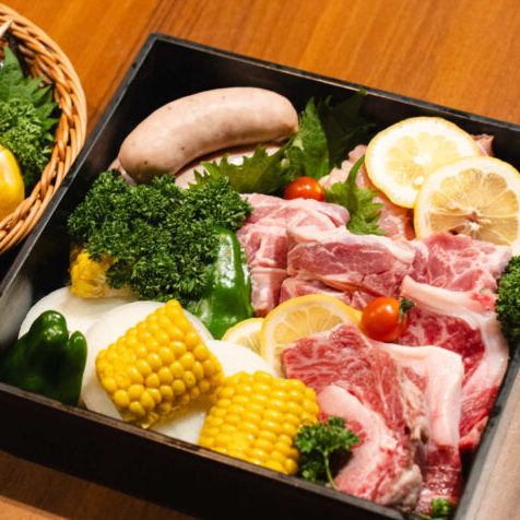 세토돼지의 맛이 꽉 찬 BBQ 코스♪