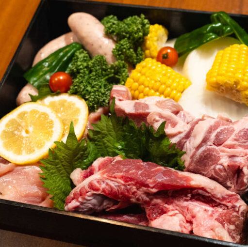 【国産肉好きにおすすめ】プレミアムBBQプラン★