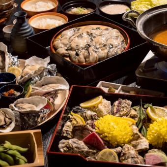 【午前の部】焼く・蒸す・しゃぶしゃぶ多彩な贅沢コース【個室こたつテント席】予約はこちら♪