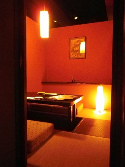 Digging private room with a feeling of warmth.Please spend time of two people