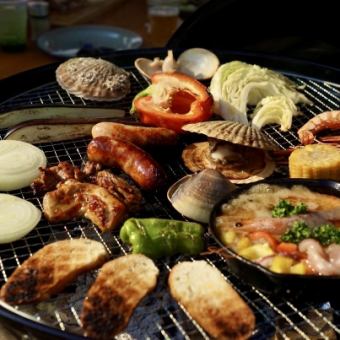 【自带BBQ套餐】阳光明媚、阴雨绵绵，无需担心！在露台上享受BBQ的一日游套餐