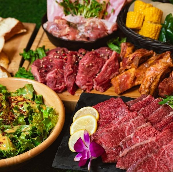 평소와 다른 BBQ를! 국산 흑모 와규 사용! 사치품 프리미엄 BBQ