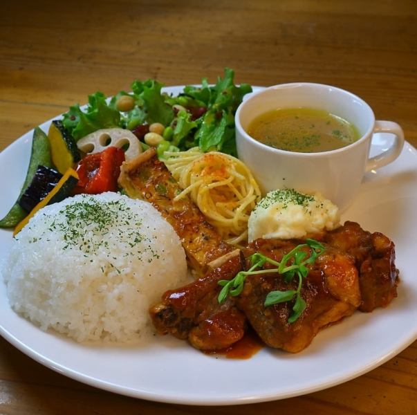 種類豊富なランチプレート