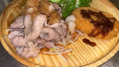 皆さんこんばんは🌞✨
炭焼きイタリアンのAlettaです🇮🇹

本日紹介いたしますメニューは、
『牛しゃぶのおろしポンズとポテトコロッケ』です🍽

明日の日替わりランチメニューもお楽しみに！！
本日も沢山のお客様のご来店お待ちしております☺️

＃炭焼きイタリアン aletta #炭焼きイタリアン＃堺筋本町グルメ #船場センタービル #船場センタービルグルメ#本町グルメ#本町イタリアン＃本町ランチ#本町ディナー＃大阪
イタリアン #大阪炭焼きイタリアン#イタリアンコース料理＃お手軽コース＃お年玉 #お年玉キャンペーン＃ワインボトル＃ワインボトルプレゼント＃お年玉ワインボトル＃本町ワイン＃アレッタ ＃お年玉の使い道#アレッタで決まり