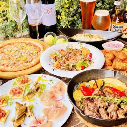 通常価格5000→4500円　【2～3月限定】歓送迎会2026　カジュアルコース【全100種飲み放題付き】