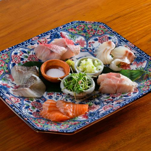 海炎焼きおまかせ五種盛り合わせ