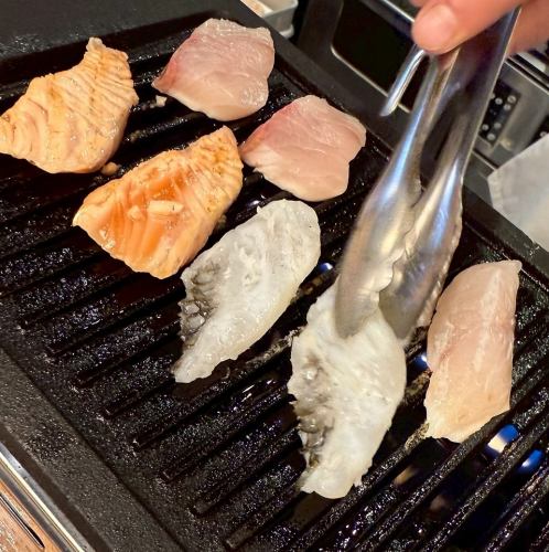 レア焼き、”うみび焼き”