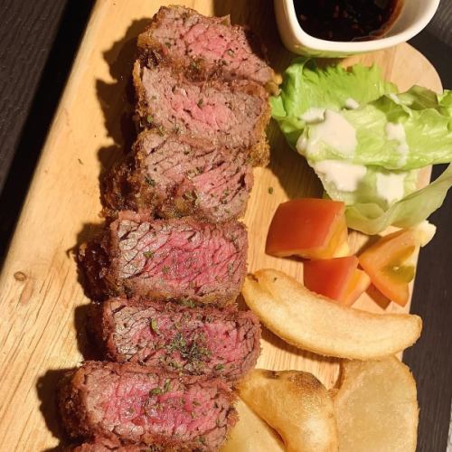 厳選お肉のジューシー牛カツ