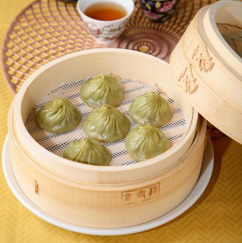 Oolong tea xiao long bao (6 pieces)