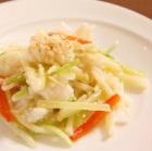 Stir-fried celery and squid with rotten milk