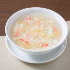 Shark fin soup with crab and egg white (2-3 servings)