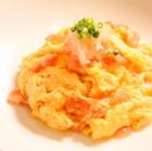 フカヒレとトマトの極上ふわふわ玉子