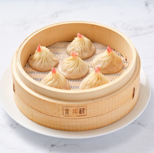 蟹肉小笼包(6个)