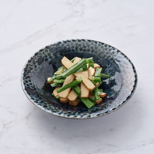五香豆腐韭菜沙拉