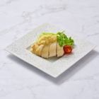 国産地鶏のジンジャーソース添え