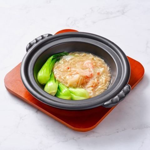 美味的雪蟹鱼翅炖菜