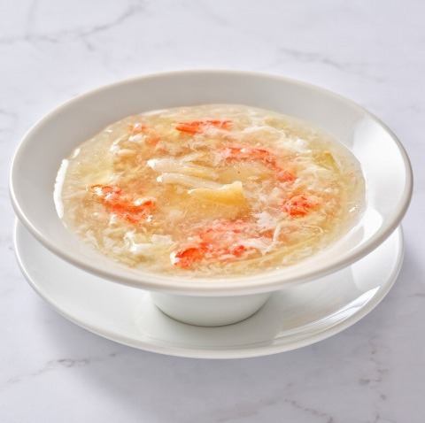 蟹肉鱼翅汤(2-3人份)