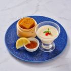 杏仁豆腐 甜點心添え