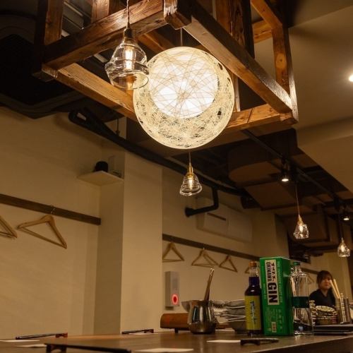 落ち着いた店内が魅力