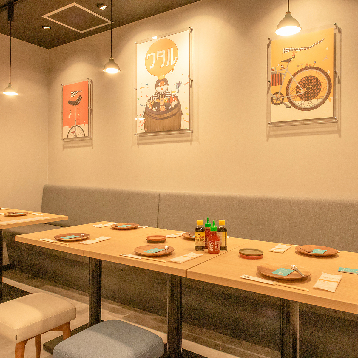 Please relax and enjoy your stay! We also have a wide variety of colorful menu items!