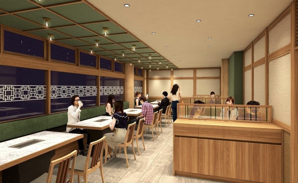 少人数から大人数まで適切なお席配置でご案内可能！家族、デート、宴会など様々なシーンでご利用ください。