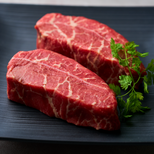 厚切りミスジステーキ