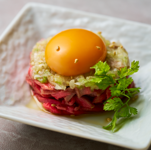 牛タン塩ユッケ