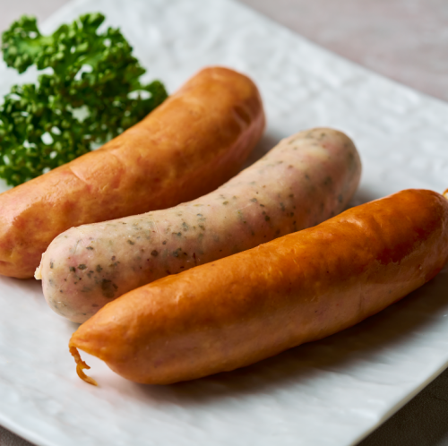 3種のやみつきソーセージ