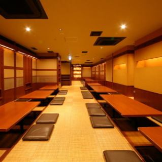 大人数のご宴会にも対応！『宴会貸切座敷』.