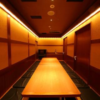 コース注文限定！プライベートな時間を楽しめる『掘りごたつVIP個室』.