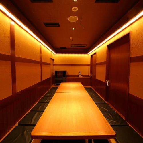 コース注文限定！プライベートな時間を楽しめる『掘りごたつVIP個室』.