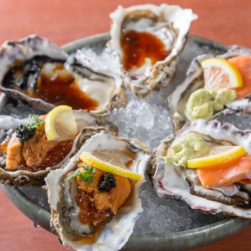 うにと牡蠣の醤油焼き（1個）