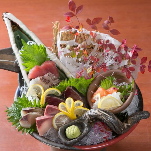 豪華刺身7点盛り