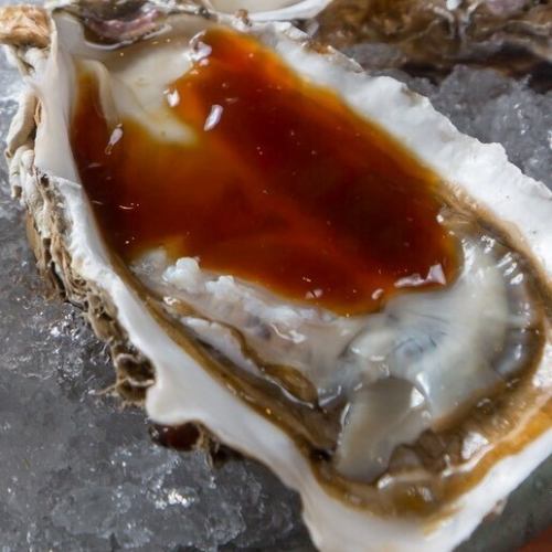 生牡蠣ジュレポン酢